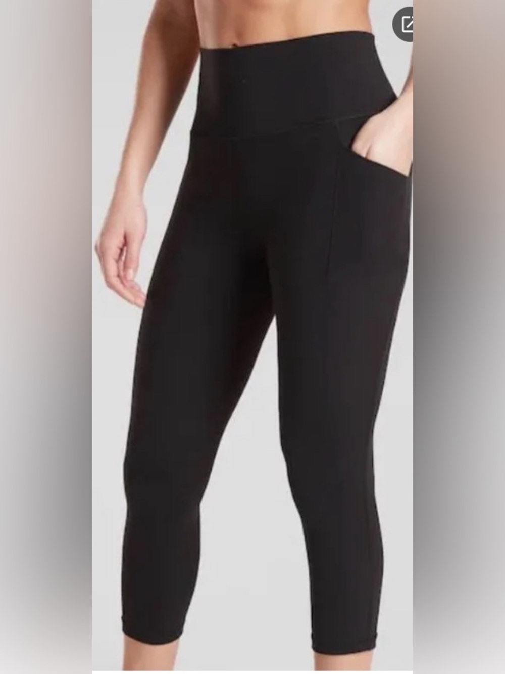 Athleta salutation stash Capri! Worn once!